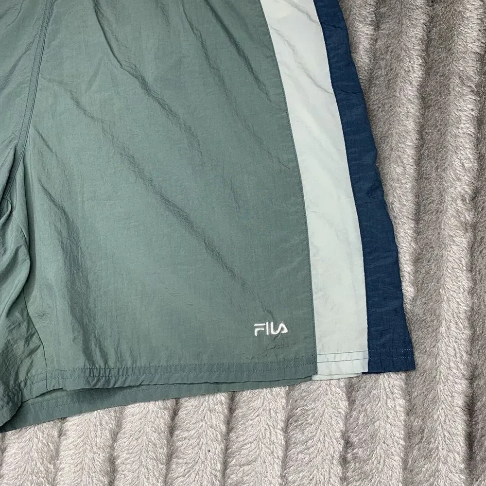 Fila Men's Swim‎ Trunks Size XL Green
